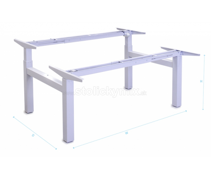 Výškovo nastaviteľný stôl HOBIS TANDEM MS 3