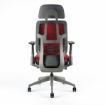 Kancelárska stolička KARME MESH A-09 RED