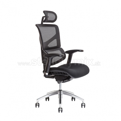 OFFICE PRO Kancelárska stolička MEROPE SP IW-01 BLACK