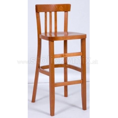 Drevená barová stolička 3154T