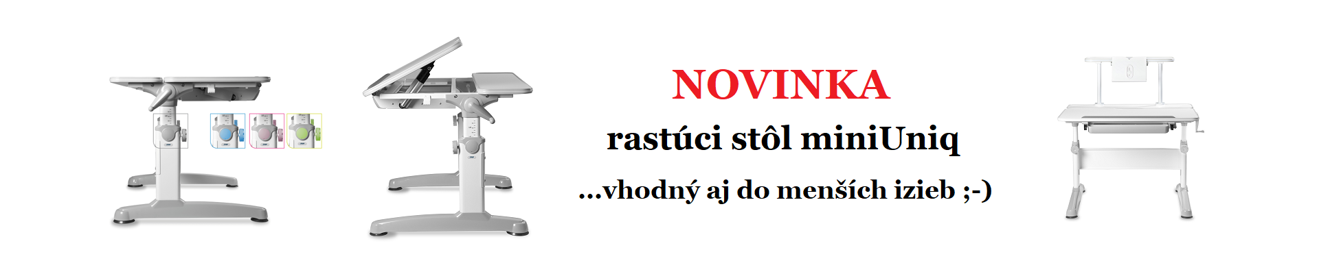 NOVINKA !!! Rastúci stôl miniUniq