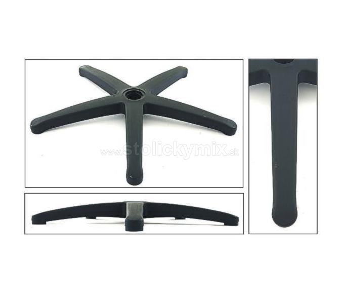Plastový čierny kríž TS07 (120kg)<br />
