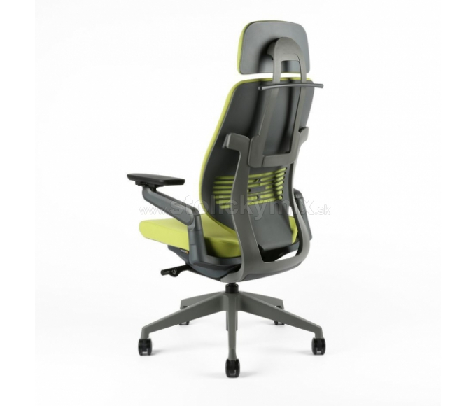 Kancelárska stolička KARME F-01 GREEN