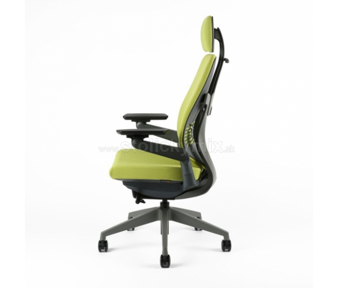 Kancelárska stolička KARME F-01 GREEN