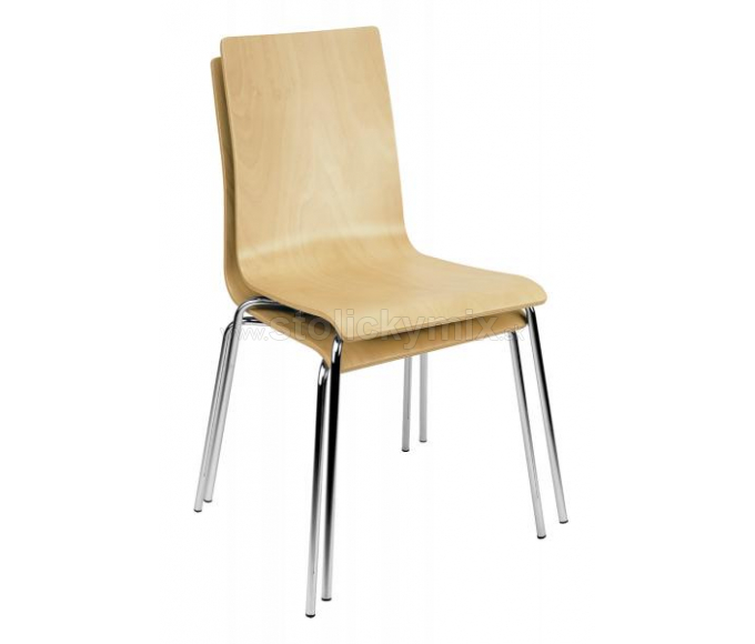 Kovová stolička CAFE VII (Možnosť stohovania stoličiek až do 4ks)