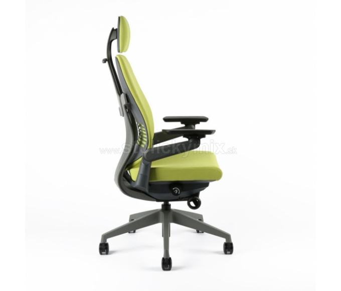 Kancelárska stolička KARME F-01 GREEN