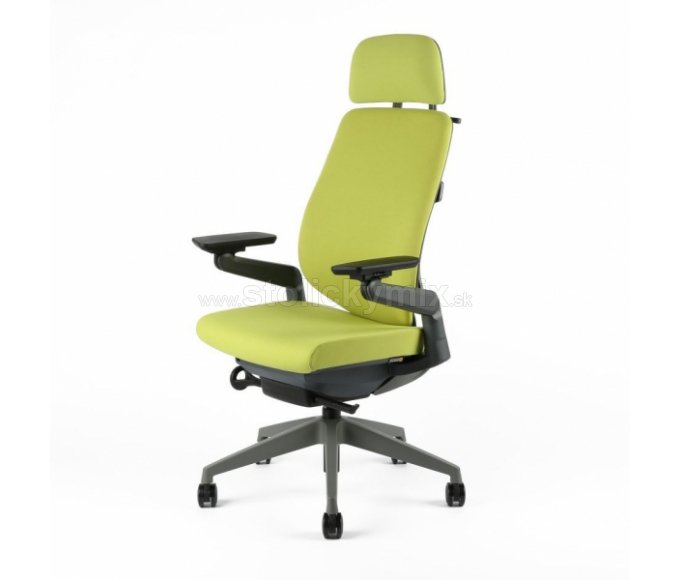 Kancelárska stolička KARME F-01 GREEN
