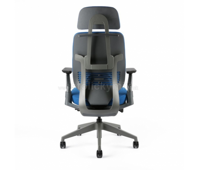 Kancelárska stolička KARME F-03 BLUE