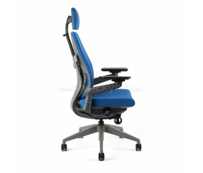 Kancelárska stolička KARME F-03 BLUE