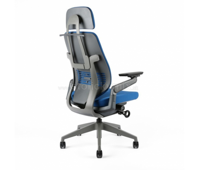 Kancelárska stolička KARME F-03 BLUE
