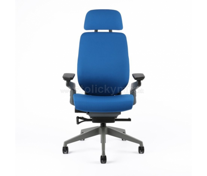 Kancelárska stolička KARME F-03 BLUE