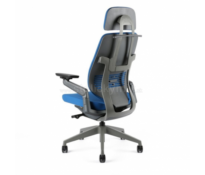 Kancelárska stolička KARME F-03 BLUE