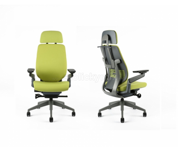 Kancelárska stolička KARME F-01 GREEN