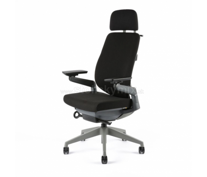 Kancelárska stolička KARME F-06 BLACK
