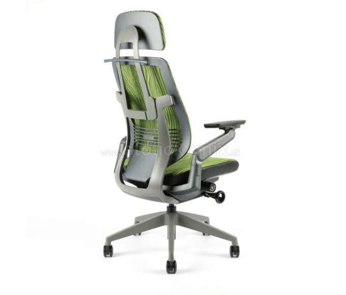 Kancelárska stolička KARME MESH A-06 GREEN