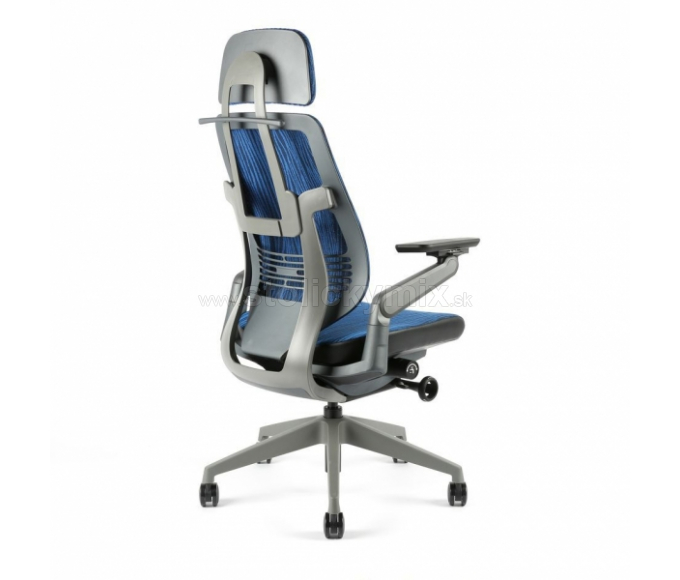 Kancelárska stolička KARME MESH A-07 BLUE