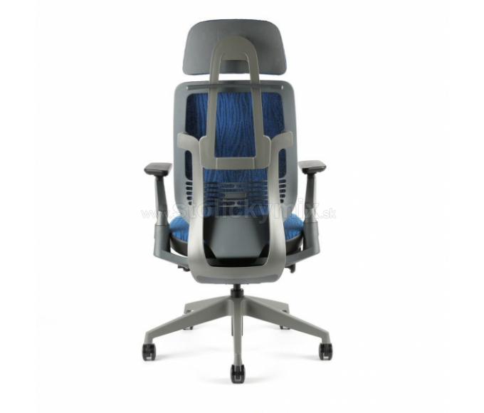 Kancelárska stolička KARME MESH A-07 BLUE