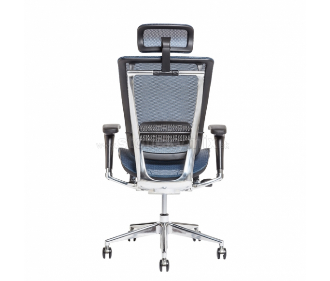 Kancelárska stolička LACERTA MESH IW-04 BLUE<br />
