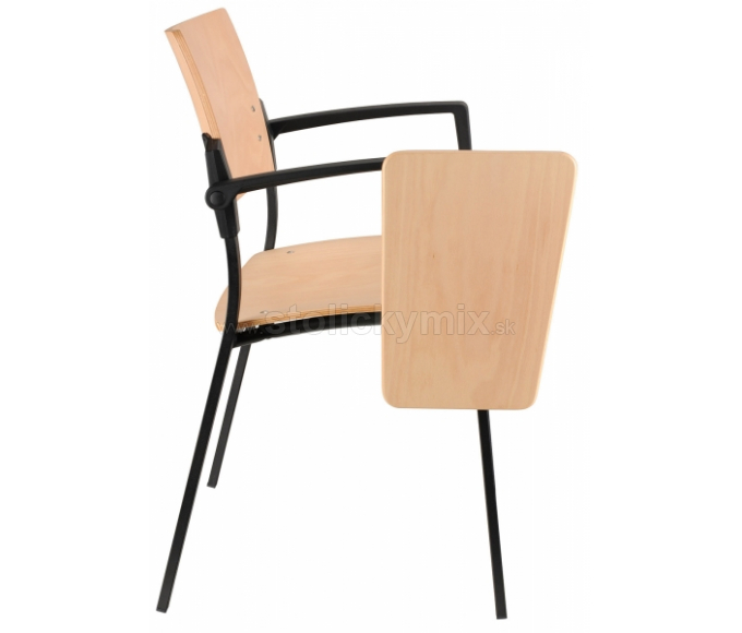 ALBA Konferenčná rokovacia stolička SQUARE WOOD TR CR