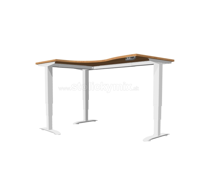 HOBIS Výškovo nastaviteľný stôl MOTION TRIGON MST 3 2005 P