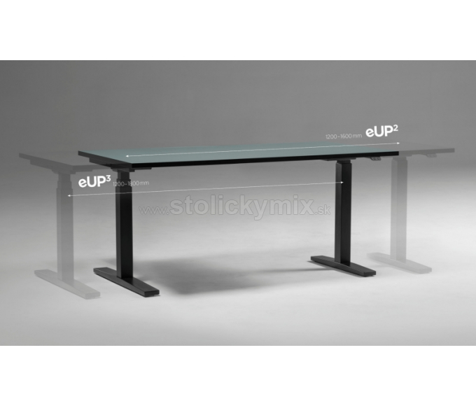 NOWY STYL Výškovo nastaviteľný stôl eUP 2