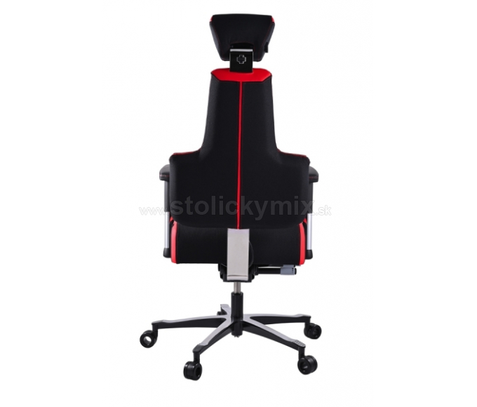PROWORK Herná zdravotná stolička E+Gamer s podnožkou