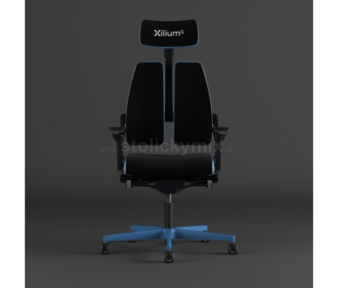NOWY STYL Herná stolička Xilium G BLUE EDITION