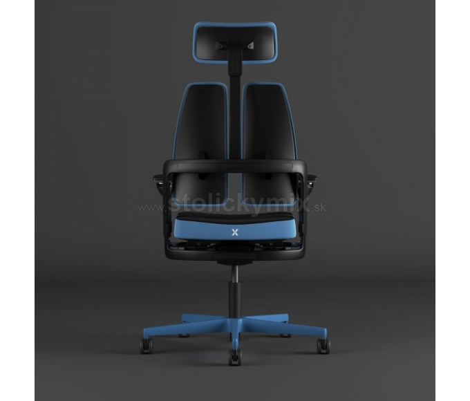NOWY STYL Herná stolička Xilium G BLUE EDITION