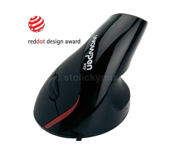 Ergonomická káblová počítačová optická myš Wow Pen Joy