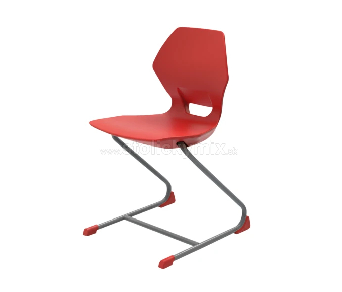 ALBA Školská stolička DAMIAN na lyžine (veľkosť 3)