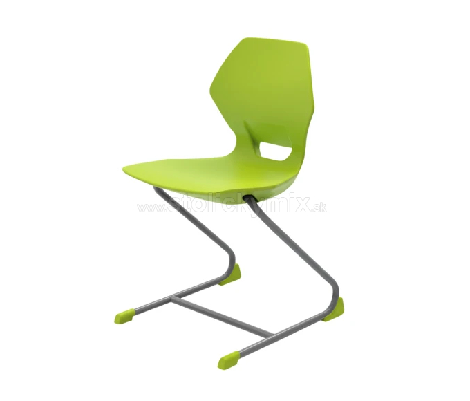 ALBA Školská stolička DAMIAN na lyžine (veľkosť 4)