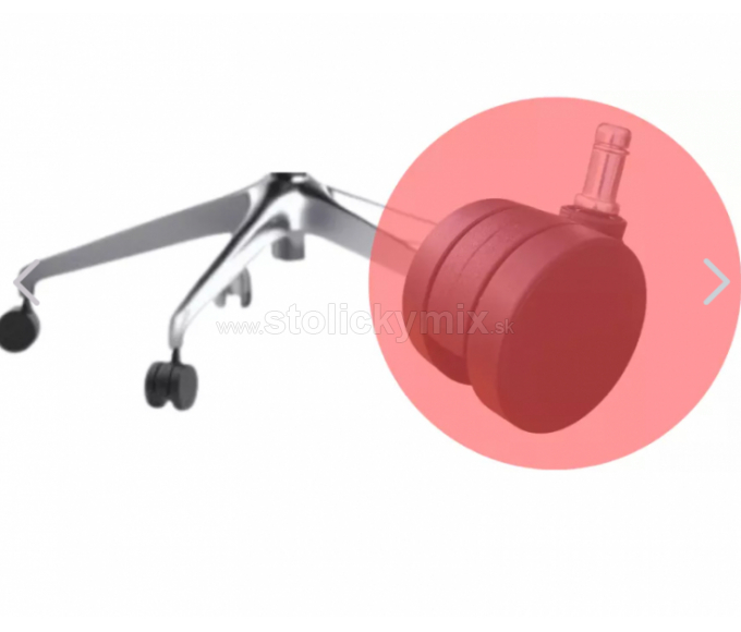 MERCURY Ergonomická stolička WISDOM tmavosivá/sivý plast