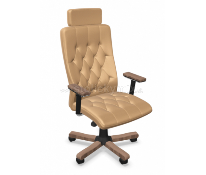 NOWY STYL Kancelárske otočné kreslo CHESTER WOOD HRU STW02