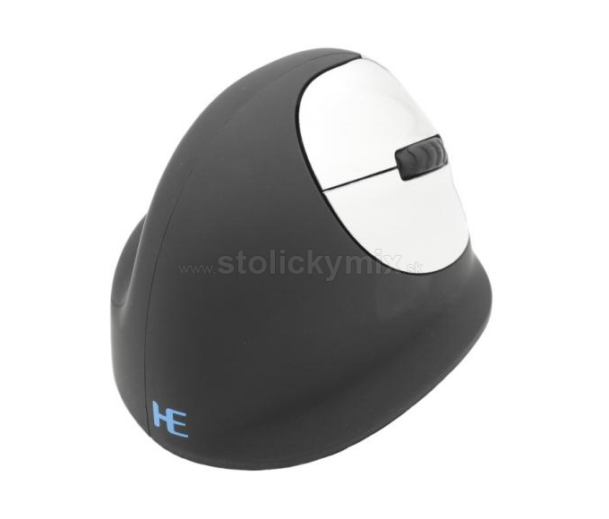 Ergonomická bezkáblová laserová počítačová myš HE mouse