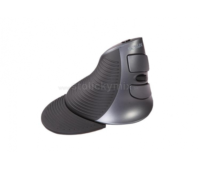  Ergonomická bezkáblová počítačová laserová myš M618W DELUX