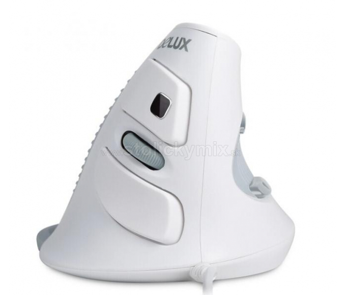 Ergonomická káblová počítačová laserová myš M618Plus s kontrolou srdečného tepu ♥