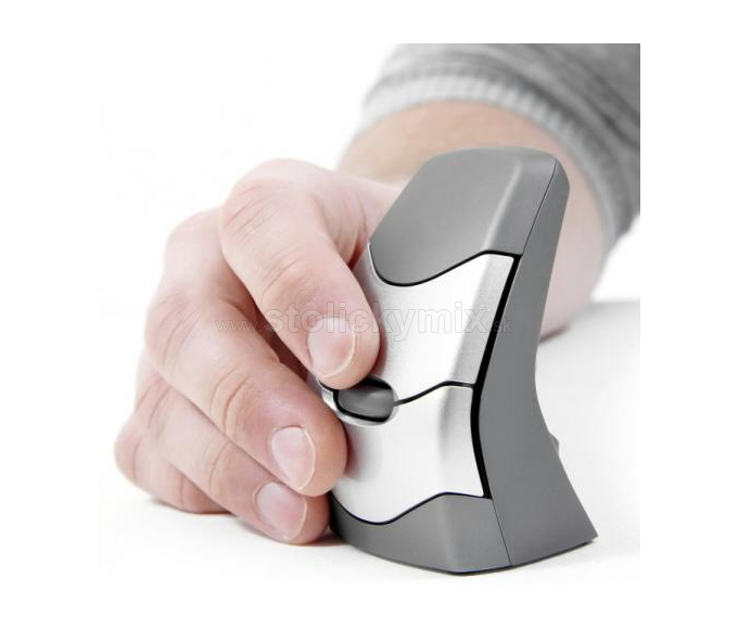 Ergonomická bezkáblová optická počítačová myš DXT 2