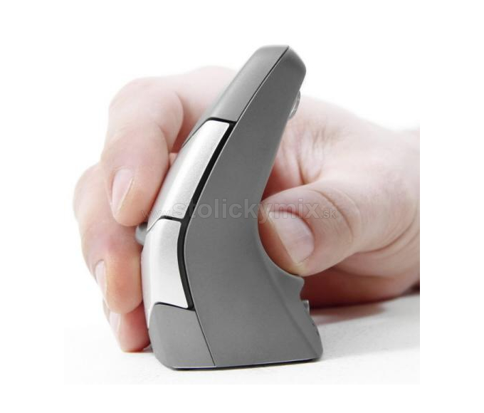Ergonomická bezkáblová optická počítačová myš DXT 2