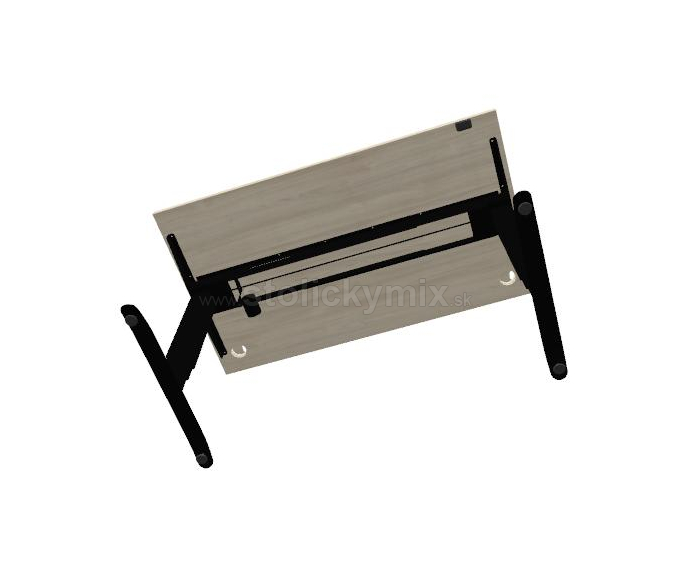 Výškovo nastaviteľný stôl HOBIS MOTION MS 3 1400