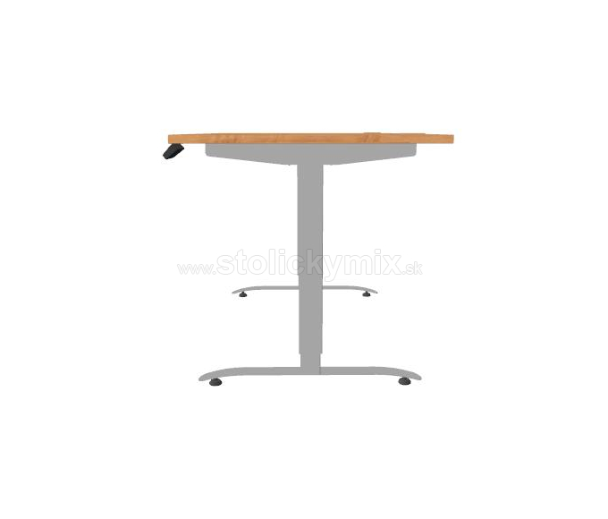 Výškovo nastaviteľný stôl HOBIS MOTION MS 2M 1200