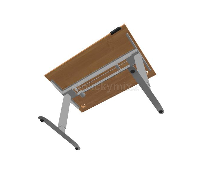 Výškovo nastaviteľný stôl HOBIS MOTION MS 2M 1200