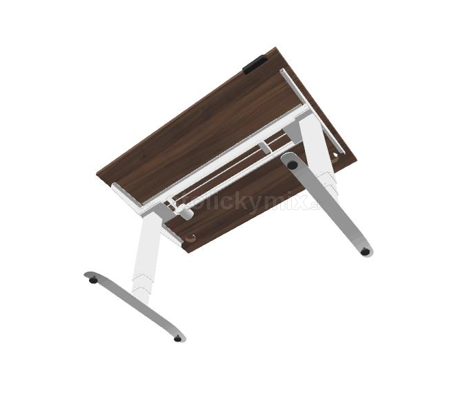 Výškovo nastaviteľný stôl HOBIS MOTION MS 3M 1200