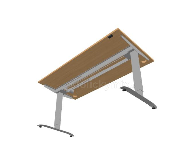  HOBIS Výškovo nastaviteľný stôl MOTION MS 2 1600