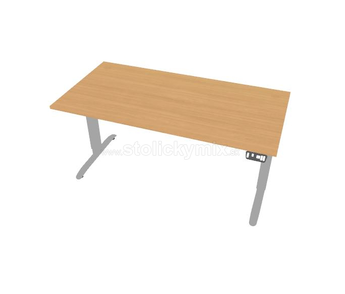 Výškovo nastaviteľný stôl HOBIS MOTION MS 2M 1600