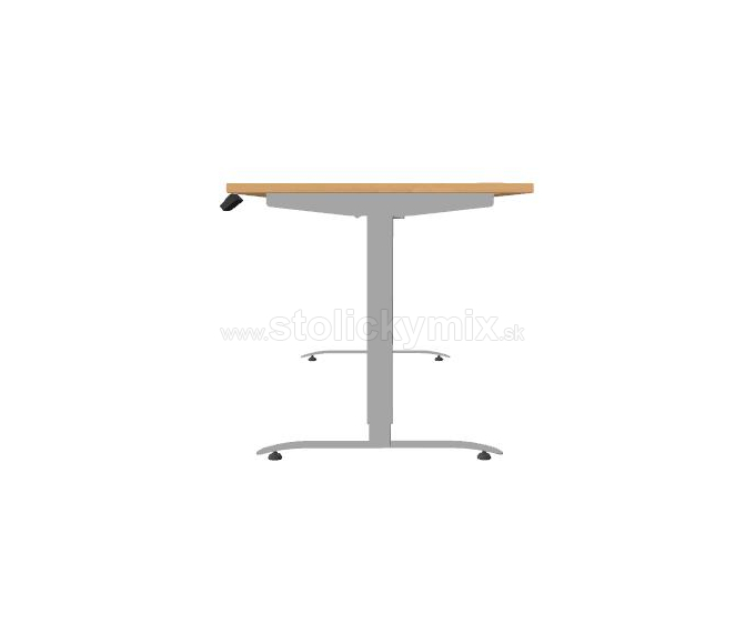 Výškovo nastaviteľný stôl HOBIS MOTION MS 2M 1600
