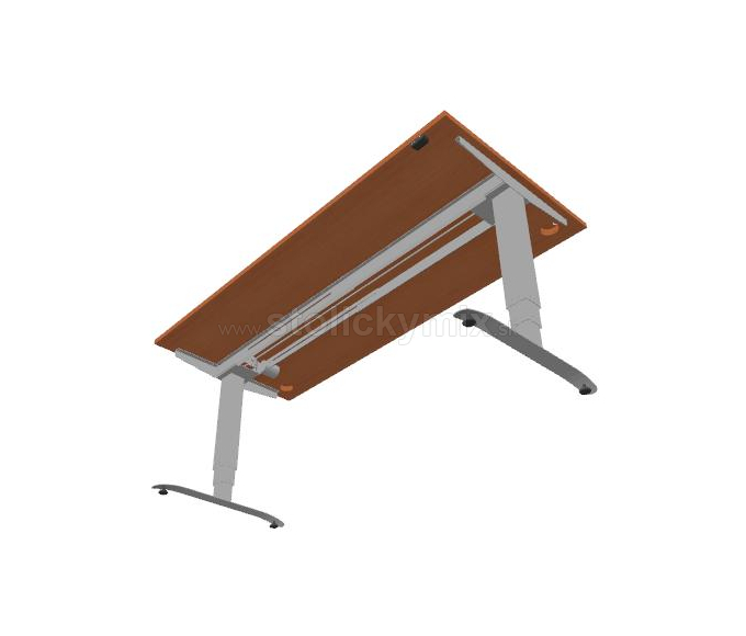 Výškovo nastaviteľný stôl HOBIS MOTION MS 3 1800