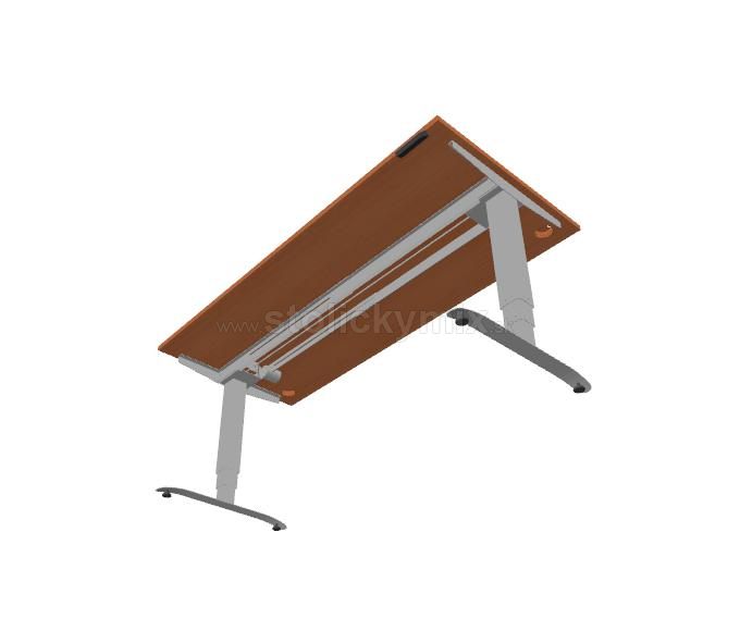 Výškovo nastaviteľný stôl HOBIS MOTION MS 3M 1800