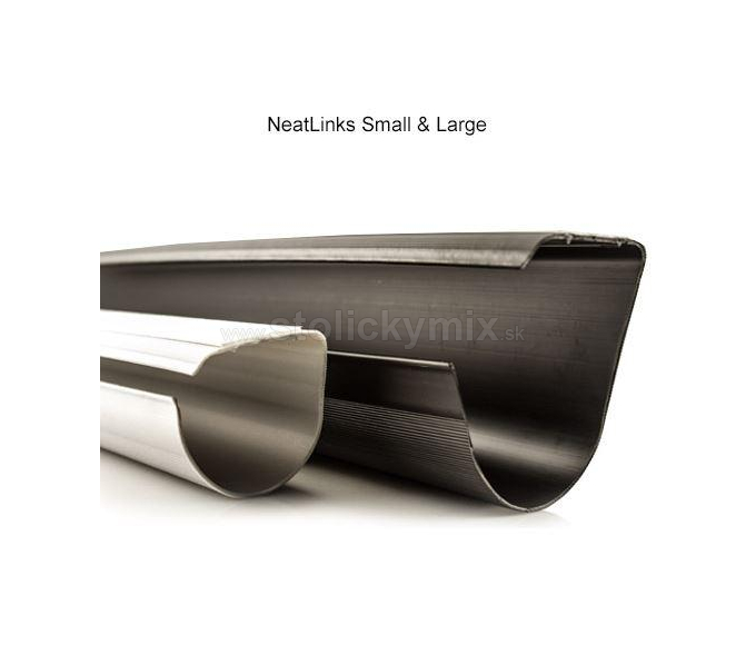 Lišta na káble HUMANSCALE Neatlinks NL17SG sivá Ø 66 mm dĺžka 430 mm