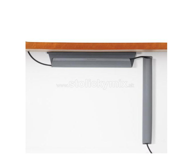 Lišta na káble HUMANSCALE Neatlinks NL17SG čierna Ø 66 mm dĺžka 430 mm