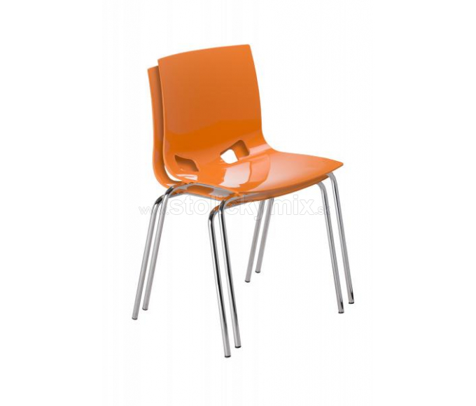 Plastová stolička FONDO (Možnosť stohovania až 8 ks stoličiek na seba)